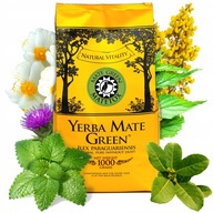 Yerba Mate Green MATETOX Herbal Power Energy 1kg Honey Bush Ostropest 1000g