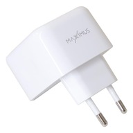 ŁADOWARKA SIECIOWA MX THUNDER PD 35W, 2xUSB-C, WHITE / BIAŁY