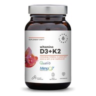 Vitamín D3 2000IU + K2 90 kapsúl Aura Herbals