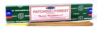 Kadzidła orientalne patyczki PATCHOULI FOREST 15g Satya