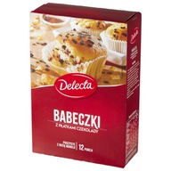 DELECTA BABECZKI Z PŁATKAMI CZEKOLADY 280G