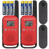MOTOROLA Radiotelefony T42 walkie talkie + baterie