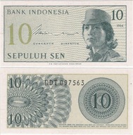 Indonezja 1964 - 10 sen - Pick 92 UNC