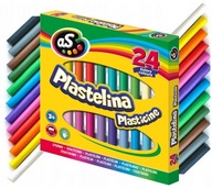 ŠKOLSKÁ PLASTELINA 24 farby INTENSIVE aS ASTRA