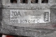 ALTERNATOR TEST 06B903016C VW PASSAT B5 1.8 20V 125 KM 96-00