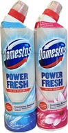 Gél Domestos WC čistenie Floral Fresh + Ocean Fresh 2 x 700 ml