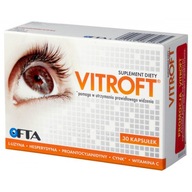 Vitroft, 30 kapsúl vitamínu očné luteín