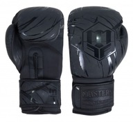 10 oz Boxerské rukavice MASTERS RPU-BLACK/BLACK 10 oz