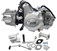 Horizontální motor 139FMB, 70cc 4T, 4-rychlostní manuální, stříbrný (bez oleje)