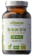 CHLORELLA + SPIRULINA DETOX BIO Algae 240 tabletek DETOKS Algi Biowen