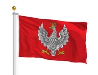Flaga Polski 1918-1919 Godło czerwona 150x90 Polska - OCZKA