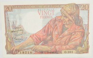 11.Francja, 20 Franków 14.10.1948, P.100.c, St.1-