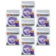 Kapsułki Tassimo Milka czekolada do picia 7x 8szt, 6+1 GRATIS [56 kapsułek]