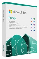 Oprogramowanie Microsoft 365 Family PL P10 1Y 6Users WinMac Medialess Box