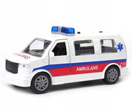 Kovová ambulancia so zvukom