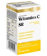 WegaFarm Vitamín C SR+ bioflavonoidy a acerola 60 kapsúl Imunita