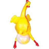 Gumová sliepka zložená z vajíčka Kuracie s vajíčkom VAJCIA alebo KURKA