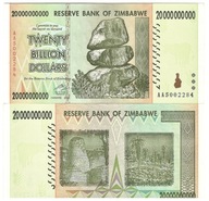 ZIMBABWE - 20000000000 DOLARÓW 2008 P86 UNC