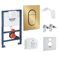 Grohe stelaż Rapid 0,82 m 38526000 + przycisk spłukujący 37624GN0 pakiet