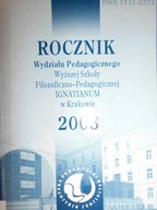 Rocznik wydziału pedagogicznego 2003 -
