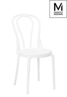 MODESTO stolička TONI biela - polypropylén