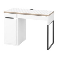 IKEA MICKE Biurko biały antracyt 105x50 cm