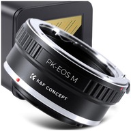 Adaptér Pentax PK – EOS M EOSM EF-M adaptér redukce K&F Concept