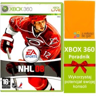 gra na XBOX 360 NHL 08 wkładaj ŁYŻWY i zostań LEGENDĄ Hokeja na Lodzie