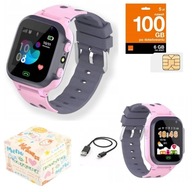 SMARTWATCH DLA DZIECI ZEGAREK DZIECIĘCY LOKALIZATOR LBS + KARTA SIM GRATIS