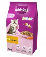 WHISKAS Junior z kurczakiem sucha karma 14kg