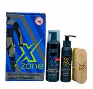 Zestaw do czyszczenia odzieży skórzanej Xzone strong + szczotka