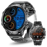 Zegarek Smartwatch Męski Rozmowy Duża Bateria 700 mAh Wodoodporny Menu PL
