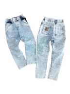 Spodnie Jeans Nunu Niebieskie 128 134