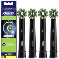 4x KONCOVKY ORAL-B CROSS ACTION EB50 BLACK PRE ELEKTRICKÚ KEFKU