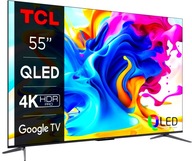 TCL Telewizor QLED 55 cali 55C645 4K Smart TV