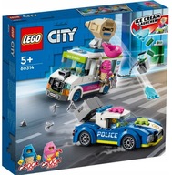 KLOCKI LEGO CITY 60314 POLICYJNY POŚCIG ZA FURGONETKĄ Z LODAMI