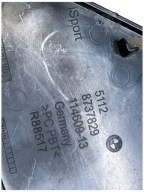 BMW 3 E46 Blende Abdeckung Abschleppöse der Stoßstange heck 51128737829 Original !J