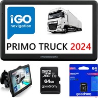 NAWIGACJA GPS 7 CALI DLA CIĘŻARÓWKI TIR MODECOM SX 7.1 IGO PRIMO TRUCK 2024