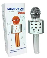 Mikrofon zabawkowy JYWK369-2 srebrny