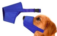 Kaganiec materiałowy dla psa L niebieski (5)