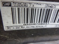 BMW 6 G32 M PAKIET PARAURTI POSTERIORE