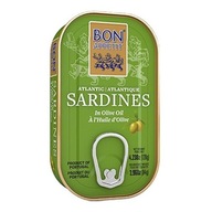 Portugalské sardinky v olivovom oleji Bon Appetit 120g