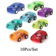 6pcs/10pcs Mini Pull Back samochody zabawkowe plastikowy Model samoc~2636