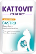 KATTOVIT SASZETKA 85G GASTRO INDYK RYŻ DLA KOTÓW