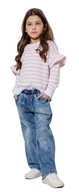 SPODNIE JEANS ALL FOR KIDS DZIEWCZYNKA R.104/110