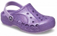 Detská obuv Šľapky Dreváky Crocs Baya Glitter Kids 207014 Clog 25-26