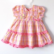 Sukienka NIEMOWLĘCA Disney Kubuś Puchatek KOLOROWA roz. 62-68 cm A1386