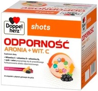 Doppelherz Shots ODPORNOŚĆ aronia + witamina C 20 amp. x 25 ml