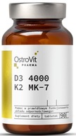 OstroVit Vitamin Witamina D3 4000 + K2 90 tabl