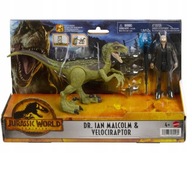 Jurský svetDr. Ian Malcolm a Velociraptor